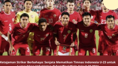 Ketajaman Striker Berbahaya: Senjata Mematikan Timnas Indonesia U-23 untuk Lumpuhkan Uzbekistan di Semifinal Piala Asia U-23 2024