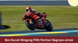 Bos Ducati Bingung Pilih Partner Bagnaia untuk MotoGP 2025
