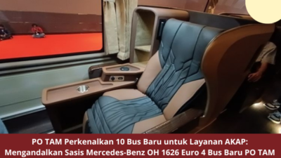 PO TAM Perkenalkan 10 Bus Baru untuk Layanan AKAP: Mengandalkan Sasis Mercedes-Benz OH 1626 Euro 4 Bus Baru PO TAM di Busworld 2024