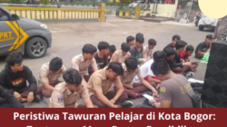 Peristiwa Tawuran Pelajar di Kota Bogor: Tantangan Masa Depan Pendidikan