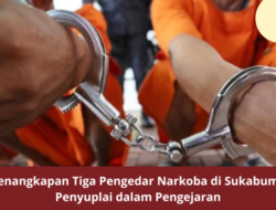 Penangkapan Tiga Pengedar Narkoba di Sukabumi, Penyuplai dalam Pengejaran