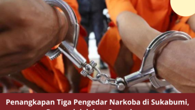 Penangkapan Tiga Pengedar Narkoba di Sukabumi, Penyuplai dalam Pengejaran