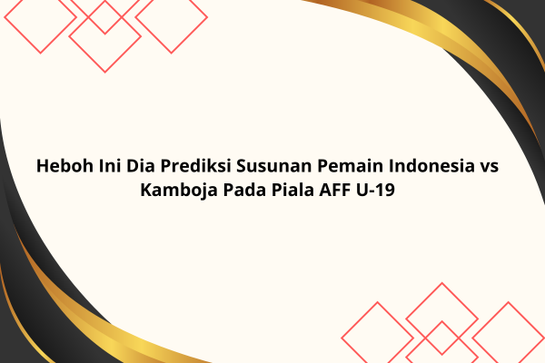 Indonesia vs Kamboja