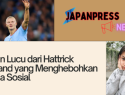 Pesan Lucu dari Hattrick Haaland yang Menghebohkan Media Sosial