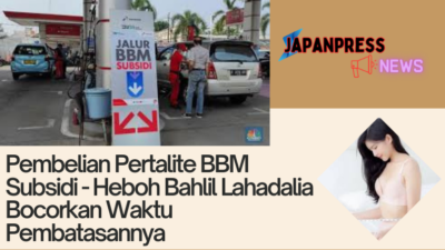 Pembelian Pertalite BBM Subsidi