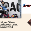 Spektakuler Miguel Oliveira Girang Tiba di Indonesia untuk MotoGP Mandalika 2024