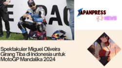 Spektakuler Miguel Oliveira Girang Tiba di Indonesia untuk MotoGP Mandalika 2024