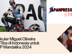 Spektakuler Miguel Oliveira Girang Tiba di Indonesia untuk MotoGP Mandalika 2024