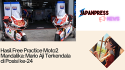 Hasil Free Practice Moto2 Mandalika: Mario Aji Terkendala di Posisi ke-24