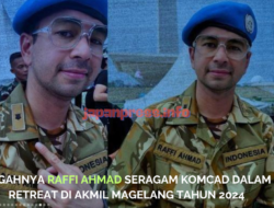 Gagahnya Raffi Ahmad Seragam Komcad Dalam Retreat Di Akmil Magelang Tahun 2024