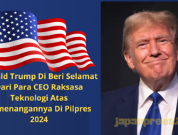 Donald Trump Di Beri Selamat Dari Para CEO Raksasa Teknologi Atas Kemenangannya Di Pilpres 2024