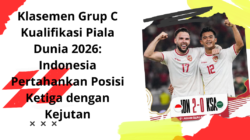 Klasemen Grup C Kualifikasi Piala Dunia 2026: Indonesia Pertahankan Posisi Ketiga dengan Kejutan