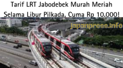 Tarif LRT Jabodebek Murah Meriah Selama Libur Pilkada, Cuma Rp 10.000!