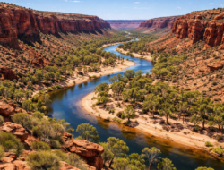 Sungai Finke: Saksi Bisu Evolusi Bumi, Mengalir Sejak Jutaan Tahun Lalu