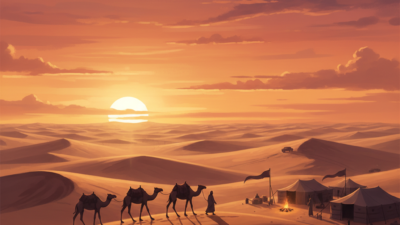 Kekeringan Ekstrem Abad ke-6 Buka Jalan Dominasi Islam di Jazirah Arab