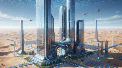 Transformasi Megaproyek The Line Arab Saudi